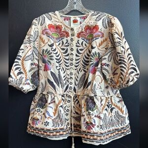 FARM Rio Multicolor Floral Blouse